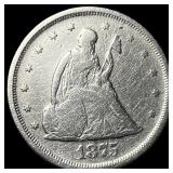 1875-S Silver Twenty Cents CHOICE AU