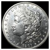 1901-S Silver Morgan Dollar CHOICE AU