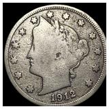 1912-D Liberty Head Nickel LIGHTLY CIRCULATED
