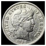 1914-D Silver Barber Dime HIGH GRADE