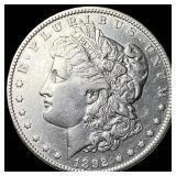 1892-S Silver Morgan Dollar CLOSELY UNCIRCULATED