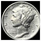 1926-D Silver Mercury Dime CLOSELY UNCIRCULATED