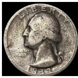 1932-D Silver Washington Quarter LIGHTLY CIRCULATE
