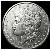 1878-S Silver Morgan Dollar CHOICE AU