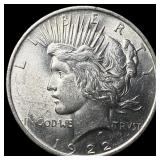 1922 Silver Peace Dollar CHOICE BU