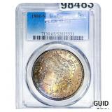 1881-S Morgan Silver Dollar PCGS MS65