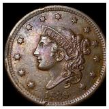 1838 Braided Hair Large Cent CHOICE AU