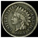 1864 Indian Head Cent NEARLY UNCIRCULATED