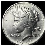 1921 Silver Peace Dollar UNCIRCULATED