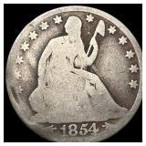 1854-O Silver Half Dollar NICELY CIRCULATED