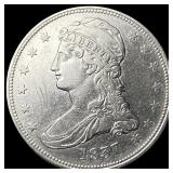 1837 Capped Bust Half Dollar CHOICE AU