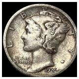 1926-S Silver Mercury Dime LIGHTLY CIRCULATED