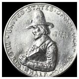 1920 Silver Pilgrim Half Dollar GEM BU