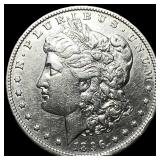 1896 Silver Morgan Dollar CLOSELY UNCIRCULATED