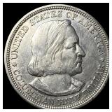 1893 Columbian Exposition Half Dollar GEM BU
