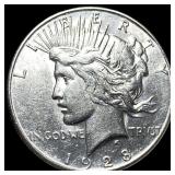 1928 Silver Peace Dollar UNCIRCULATED