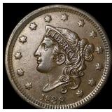 1838 Braided Hair Large Cent UNCIRCULATED