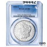 1890-S Morgan Silver Dollar PCGS AU50