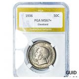 1936 Cleveland Half Dollar PGA MS67+
