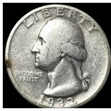 1932-D Silver Washington Quarter LIGHTLY CIRCULATE