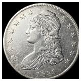 1835 Capped Bust Half Dollar CHOICE AU