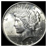 1922 Silver Peace Dollar UNCIRCULATED