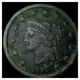 1841 Braided Hair Large Cent LIGHTLY  CIRCULATED