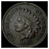 1869 Indian Head Cent CHOICE AU