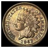 1863 Indian Head Cent UNCIRCULATED