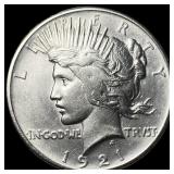1921 Silver Peace Dollar UNCIRCULATED