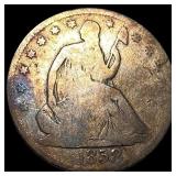 1858-O Silver Half Dollar NICELY CIRCULATED