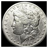 1896-S Silver Morgan Dollar NEARLY UNCIRCULATED