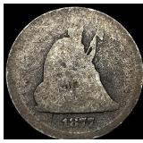 1877 Seated Liberty Quarter NICELY CIRCULATED