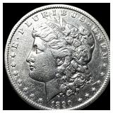 1890-CC Silver Morgan Dollar CHOICE AU