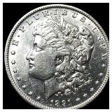 1891-O Silver Morgan Dollar CHOICE AU