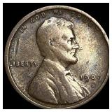 1909-S Lincoln Wheat Cent NEARLY UNCIRCULATED