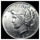 1927 Silver Peace Dollar UNCIRCULATED