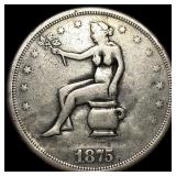 1875-S Silver Trade Dollar HIGH GRADE