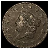 1817 Coronet Head Large Cent NEARLY  UNCIRCULATED