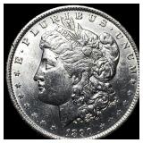 1890-O Silver Morgan Dollar CHOICE AU