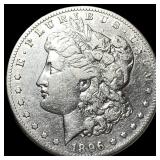 1896-S Silver Morgan Dollar NEARLY UNCIRCULATED