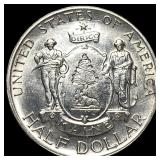 1920 Silver Maine Centennial Half Dollar UNCIRCULA