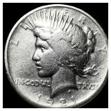 1921 Silver Peace Dollar LIGHTLY CIRCULATED