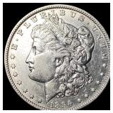 1896-O Silver Morgan Dollar CHOICE AU