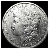 1896-O Silver Morgan Dollar NEARLY UNCIRCULATED