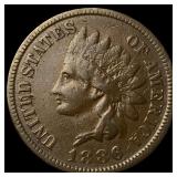 1886 Indian Head Cent CLOSELY UNCIRCULATED