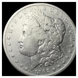 1892-S Morgan Silver Dollar NEARLY UNCIRCULATED