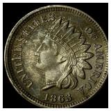 1863 Indian Head Cent UNCIRCULATED