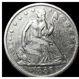 1856-O Silver Half Dollar CLOSELY UNCIRCULATED