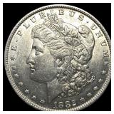 1882-O Silver Morgan Dollar CHOICE AU